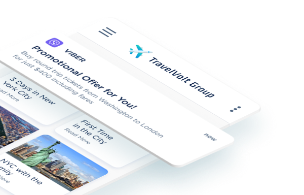 Mobile app messaging